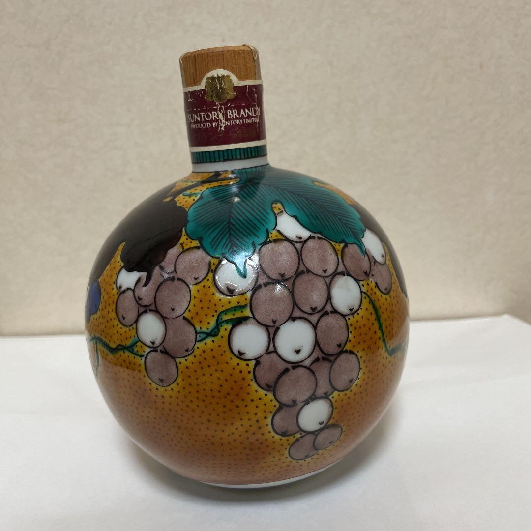 サントリー 九谷焼山上竹凰葡萄文