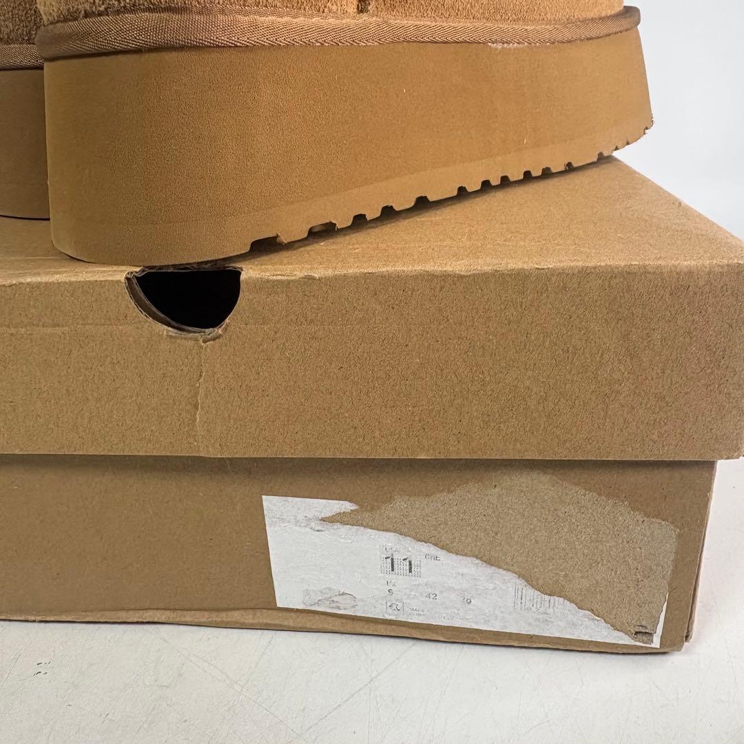 UGG アグ クラシックウルトラミニプラットフォームブーツ 24cm ムートン