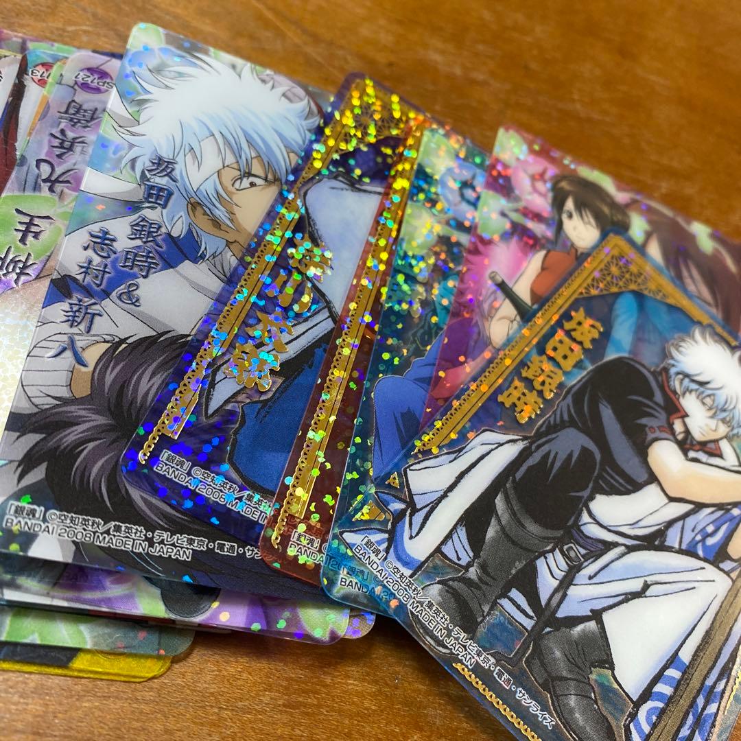 超美品　銀魂クリアコレクション ホログラムカード
