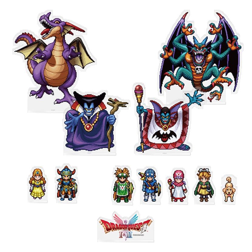特典のみ ドラゴンクエスト1&2 アクリルブロックセット - メルカリ