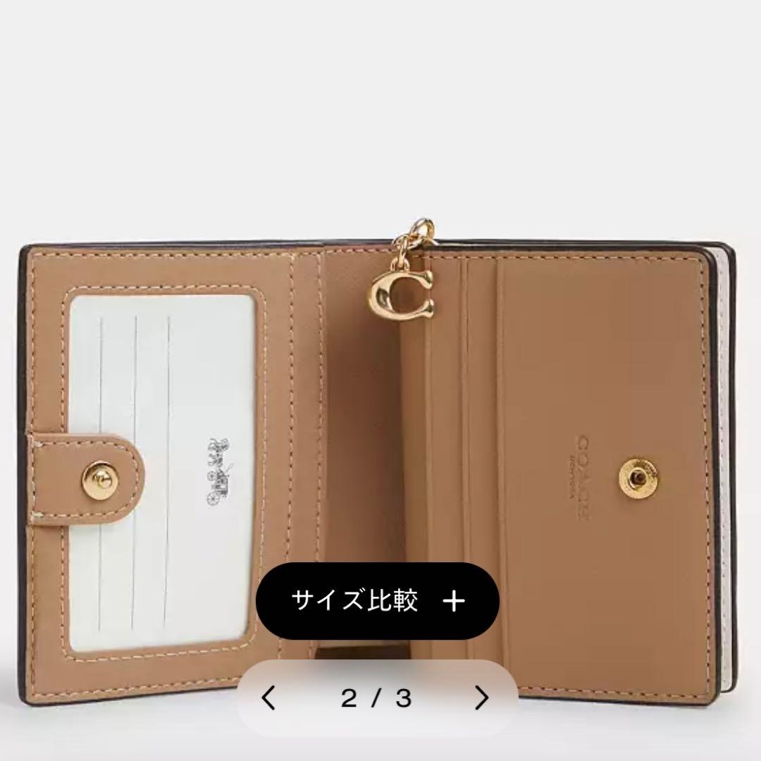 【新品未使用✨】COACH スナップウォレット・フローラルプリント　二つ折り財布