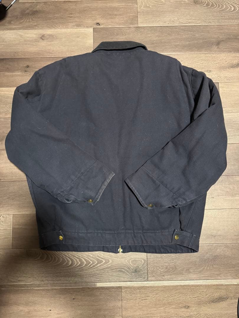ダックジャケット　古着　ネイビー　L ブルゾン
