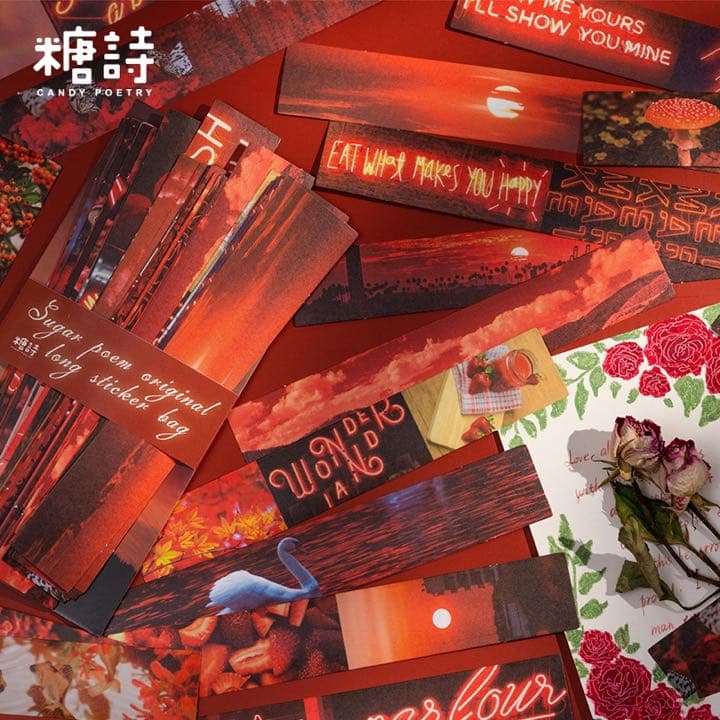 フォロワー様限定149☆リアルマテリアル スティック ステッカー 8種類