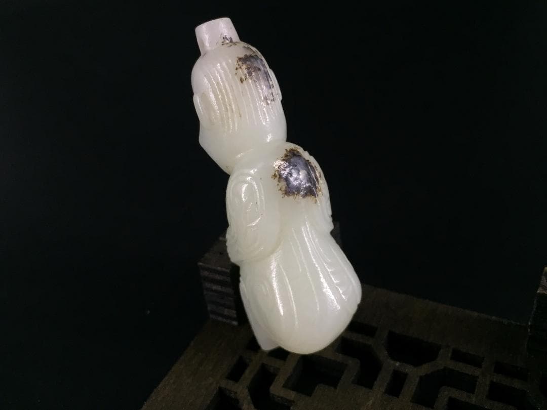 清代 大昔玉貴人 古玉和田玉装身具 中国アンティークコレクション