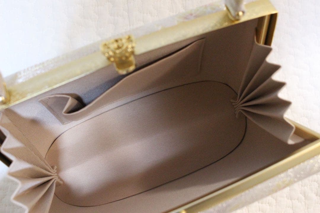 着物　バッグ　草履　紗織