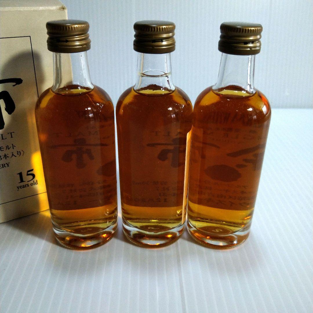 余市 ニッカウヰスキー シングルモルト ミニチュアボトル 余市 ニッカ