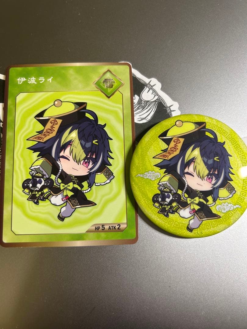 にじさんじ 伊波ライ 2周年 缶バッジ SD