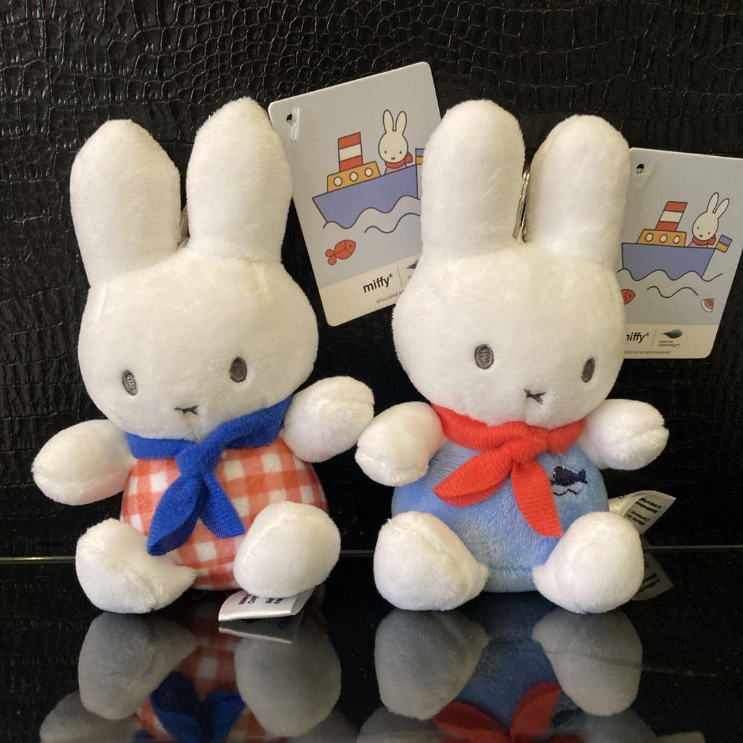 日本未発売】ミッフィー キーホルダー付きマスコット シンガポール限定