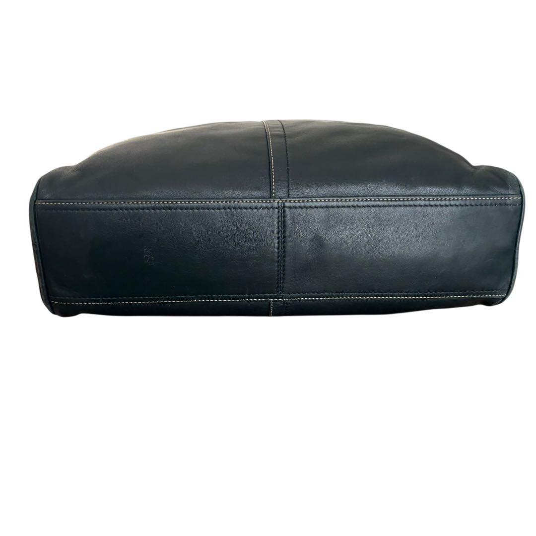 COACH レガシー オールレザー　2WAY大型　ビジネスバッグ　A4 ブラック