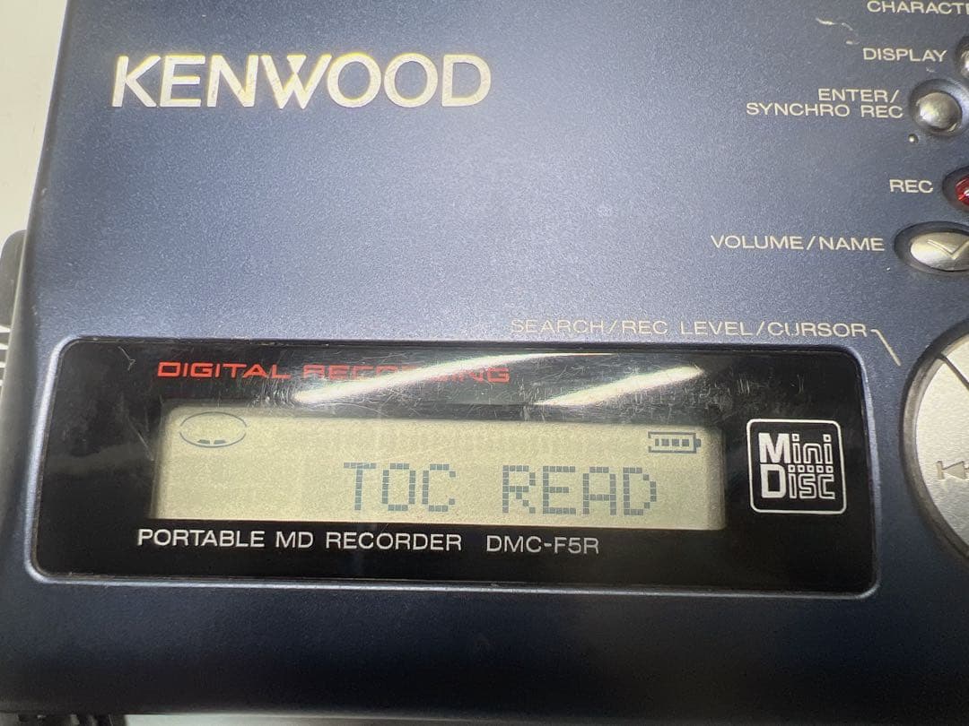 KENWOOD DMC-F5R MDプレイヤー