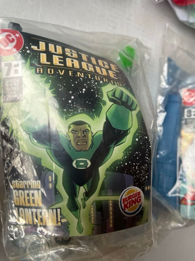 バーガーキング 米国 キッズミール 2003年 ジャスティスリーグ 全8個セット