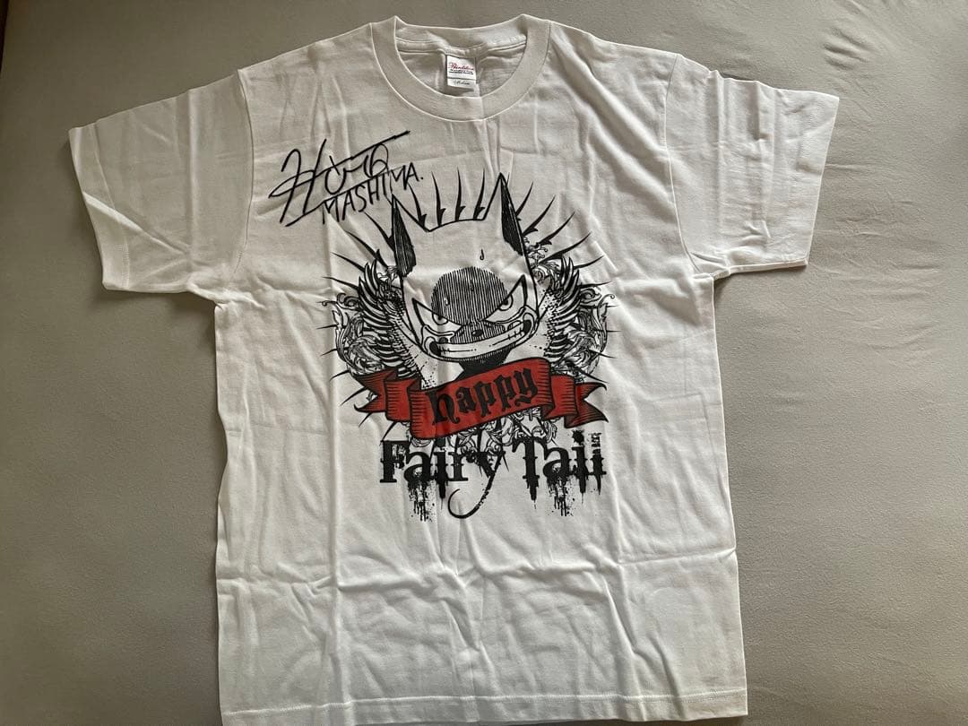 フェアリーテイル　真島ヒロ　直筆サイン入りTシャツ フェアリーテイルのルーシィの、真島ヒロのサイン入りスケッチ : r