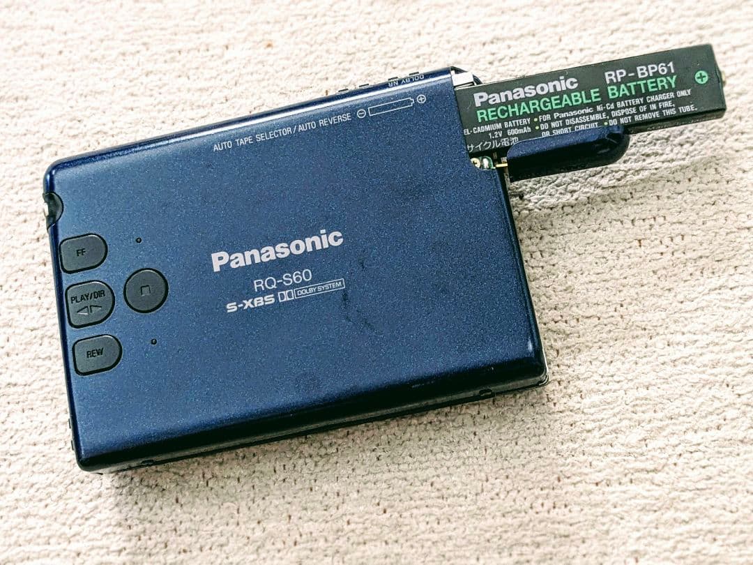 Panasonic RQ-S60 ジャンク ポータブルステレオカセットプレーヤー