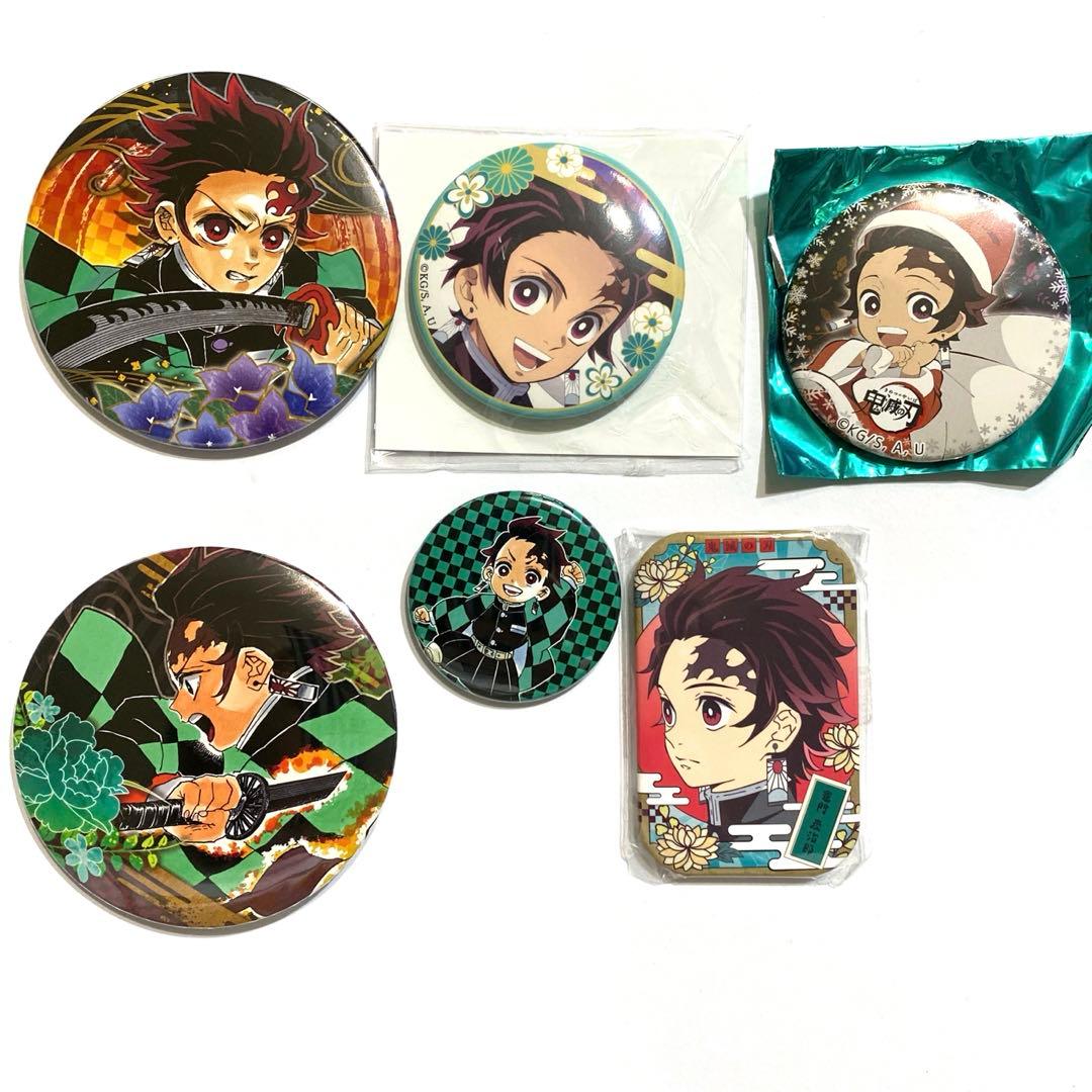 鬼滅の刃 缶バッジ 竈門炭治郎 まるかく コレクション缶バッジ