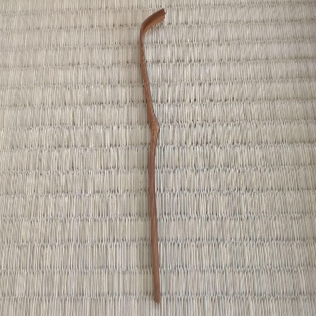 A 360 淡々斎自作茶杓銘「峰の松風」正玄下削り