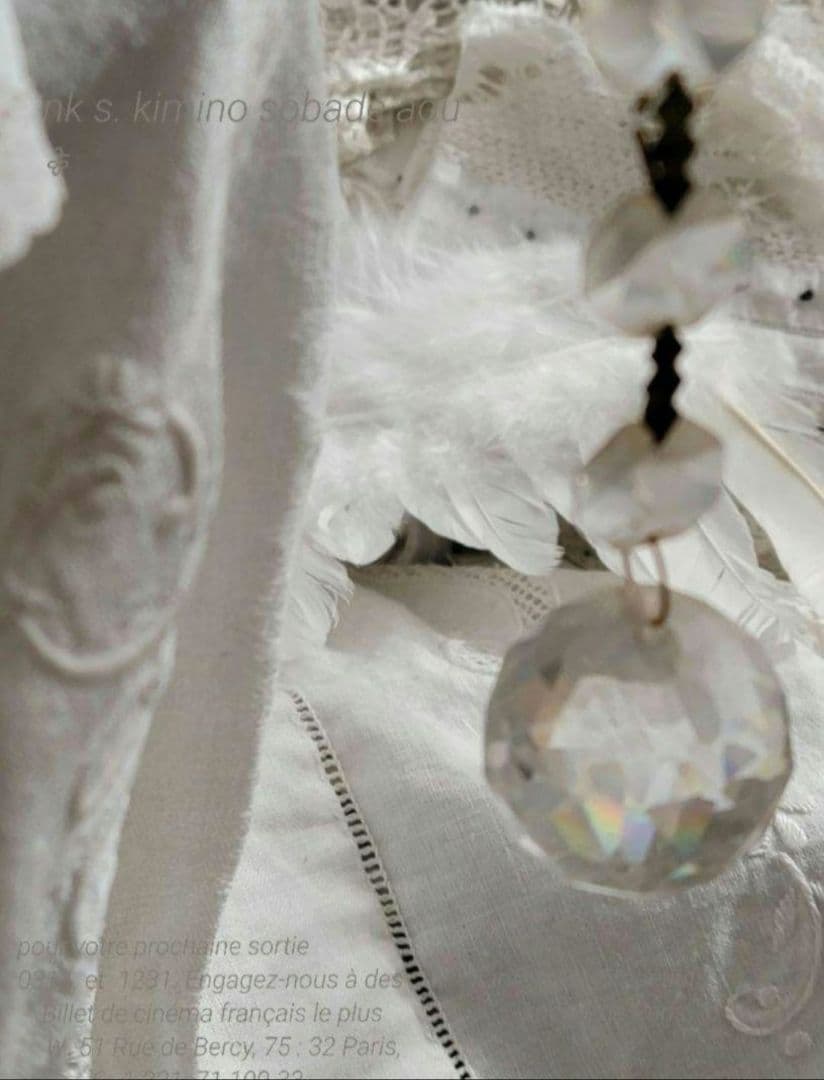 フランス アンティーク ~～シャンデリアパーツ 《 ラウンドボール 》