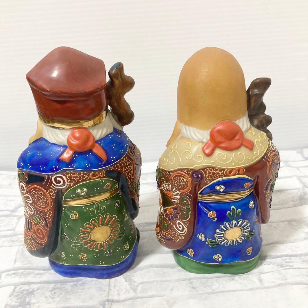 九谷焼 七福神 神様7柱セット 縁起物 置物 昭和レトロ - メルカリ