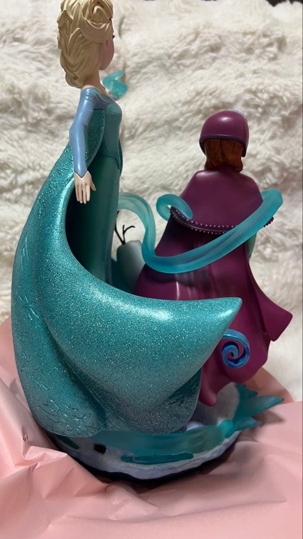 年末セール　アナと雪の女王　ディズニーストア限定　ライトアップフィギュア