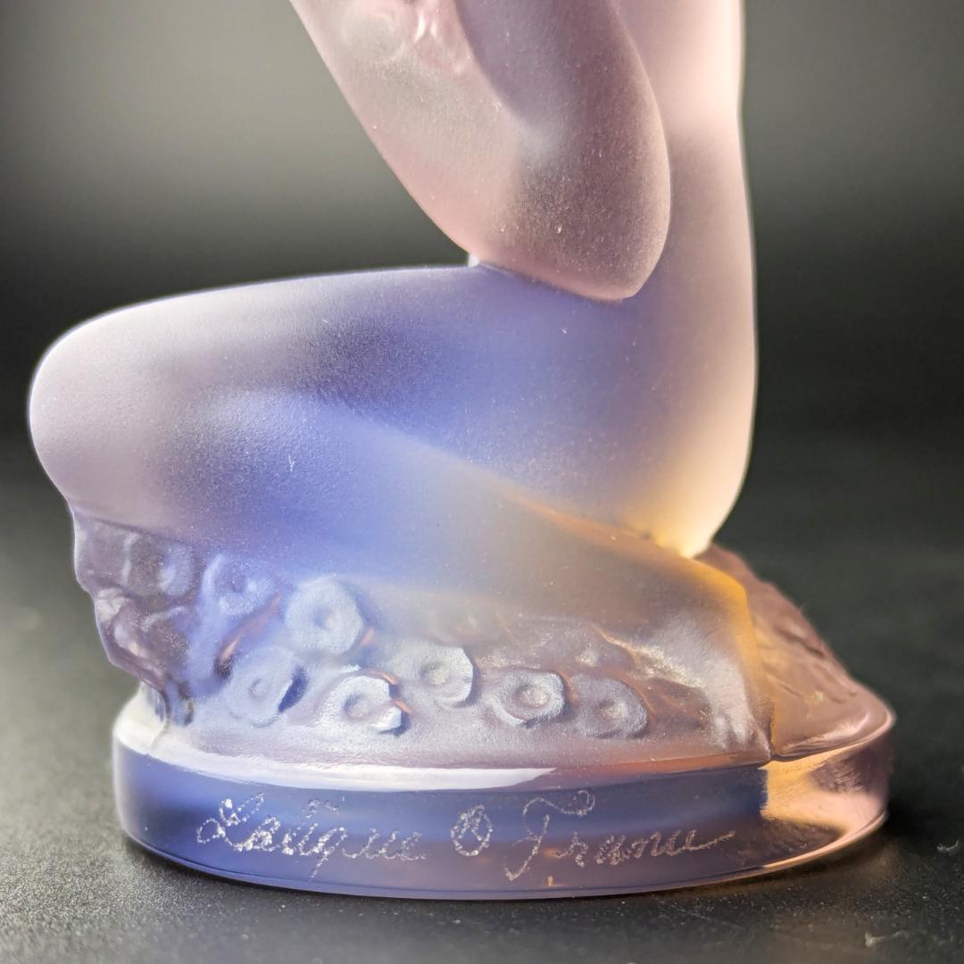 ラリック フロレアル オパルセント ラベンダーフロスト裸婦像