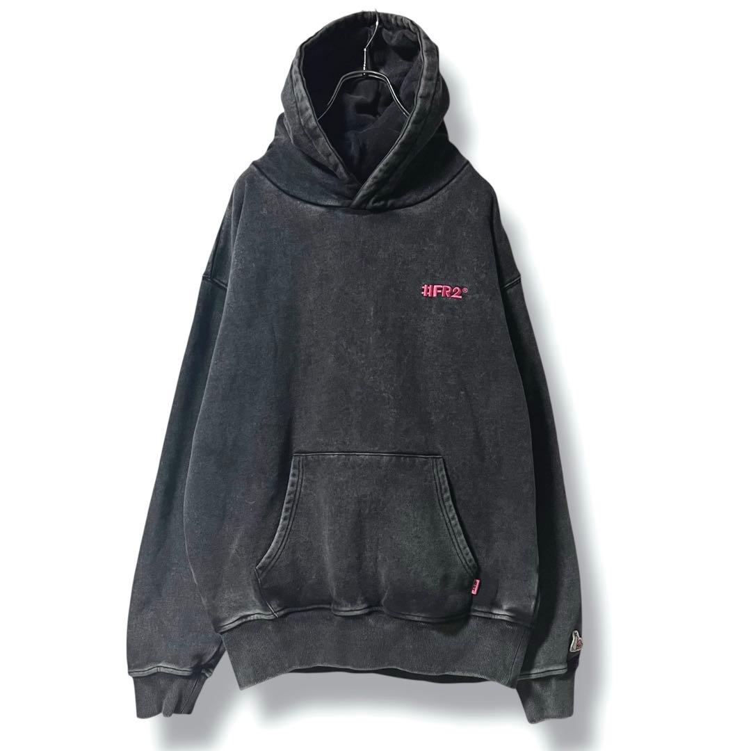 ELMA様 希少！❤️梅限定/ピンク❤️#FR2 パーカー ユニセックス L