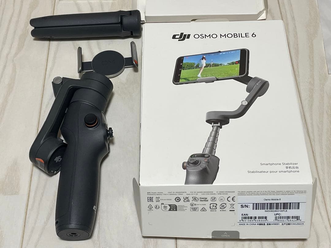 ジンバル スタビライザー DJI Osmo Mobile 6 OM6 グレー S11541286