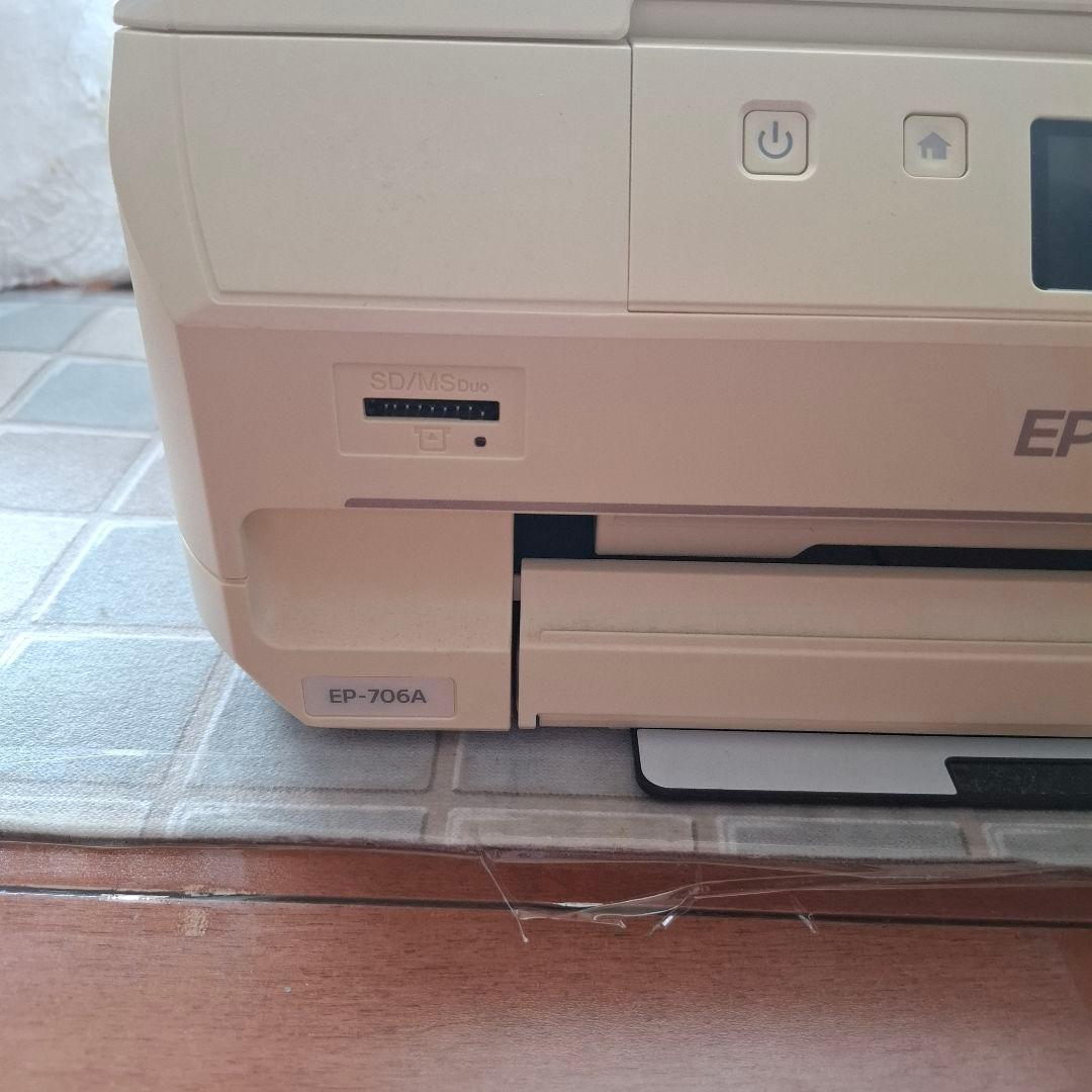 青い花柄 　コンパクト　両面ミラー 　丸い　薄い　軽い　かわいい