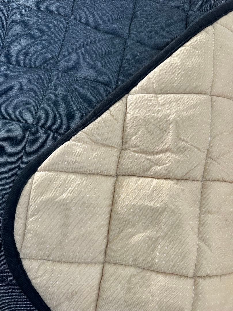 先染めこたつ掛敷布団2点セット（ブラック）長方形 大判