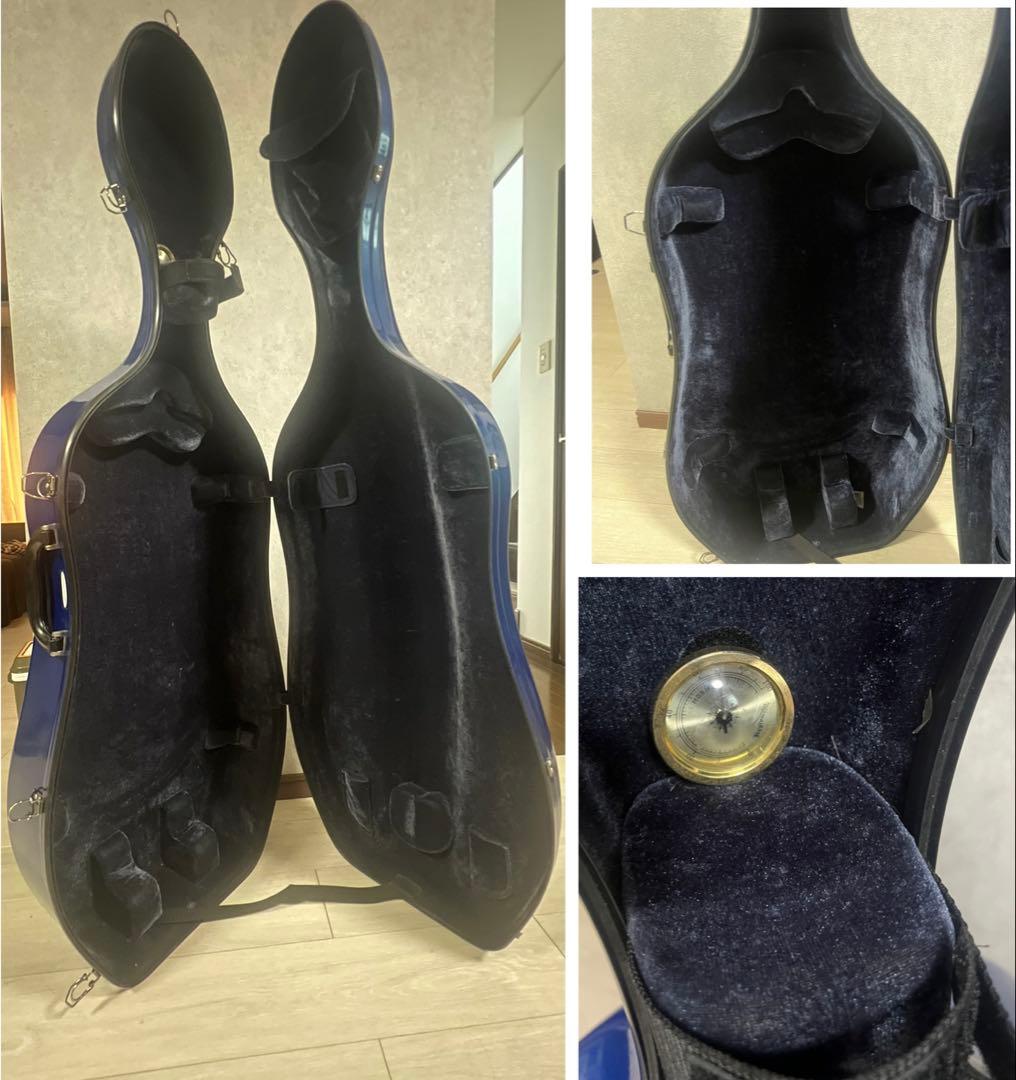 チェロ 4/4 スズキ特Nº1、Andreas Eastmanケース、弓付き