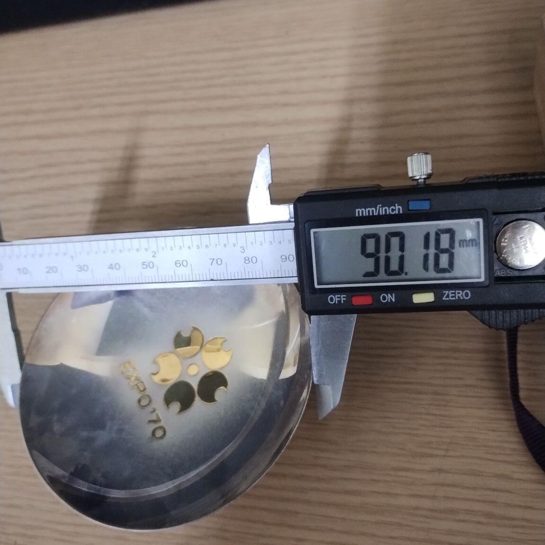 し*お様 純銀 EXPO'70 盃 木箱付き