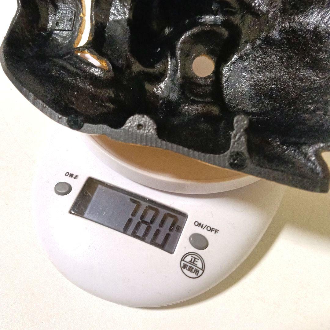 希少 黄金 般若面 金属製 ゴールド 銘有り 780g 壁掛け オブジェ