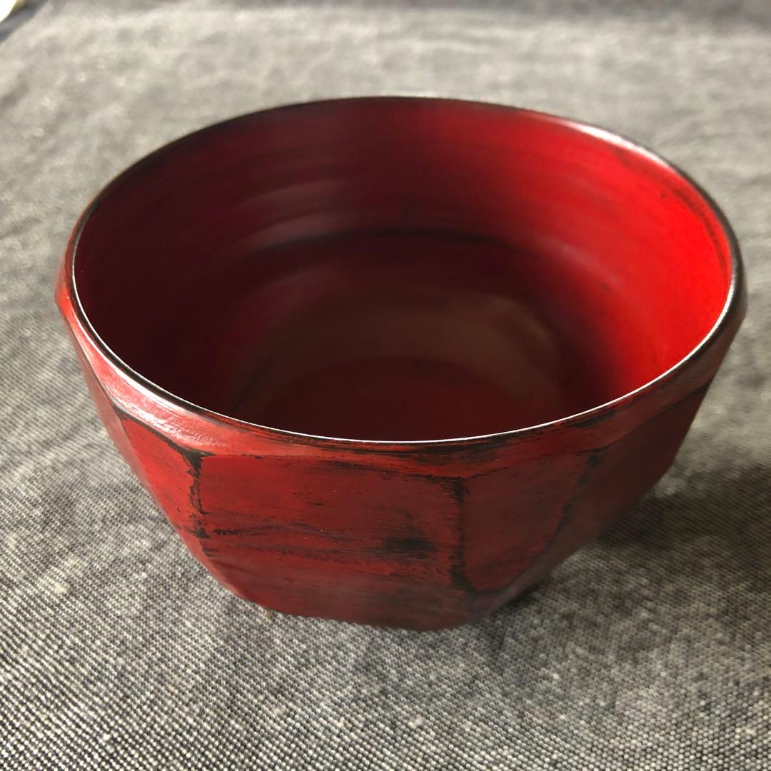 大蔵達雄さん　根来塗 漆椀
