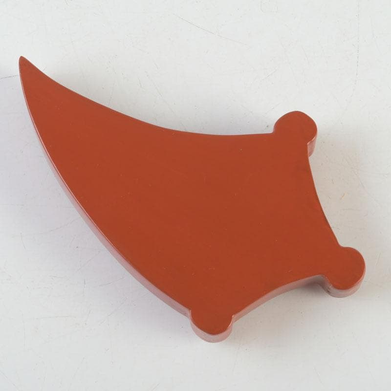 茶道具　塗師　橋口宗榮作　朱塗　丁字香合　共箱　V　9332