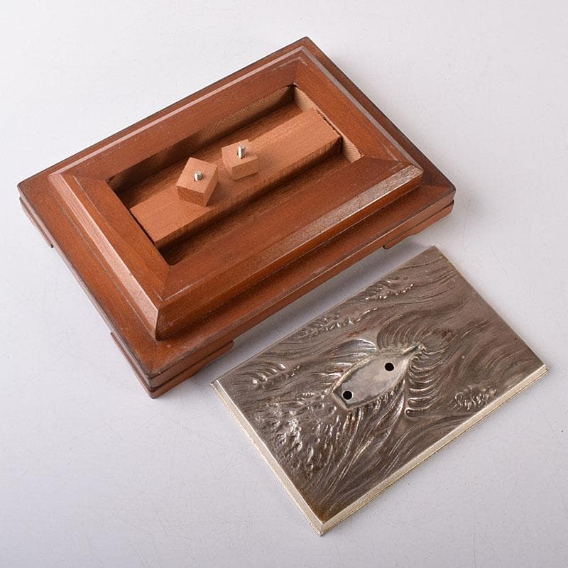 関武比古造　銀製　STERLING960刻印　宝船　約124g　D　R8728