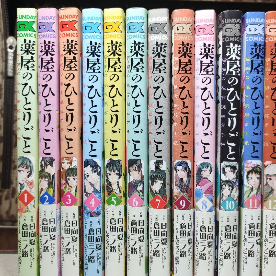 薬屋のひとりごと　猫猫の後宮謎解き手帳　1-21巻