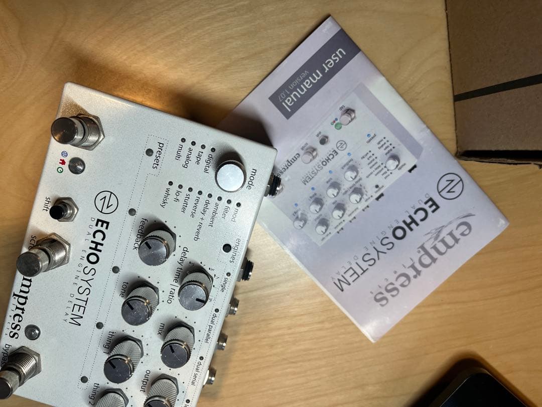 empress ECHO SYSTEM デュアルエンジンディレイ