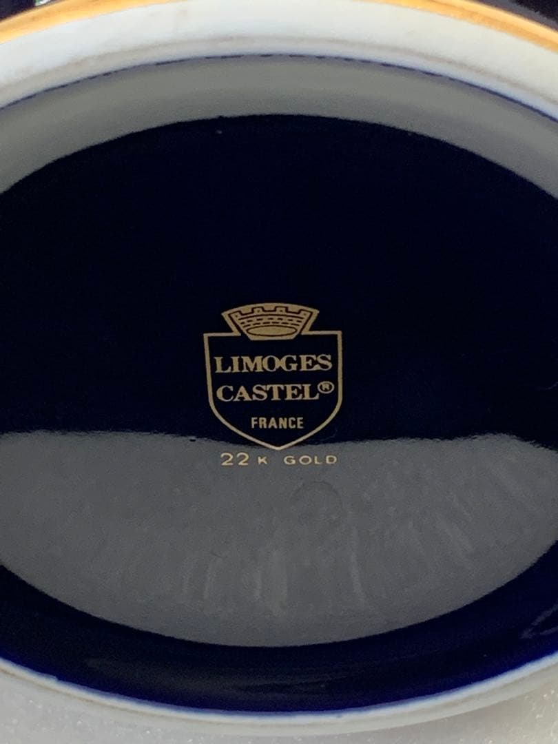 《美品》《送料無料》⭐︎LIMOGES CASTEL フランス製　22金　花瓶♪⭐︎