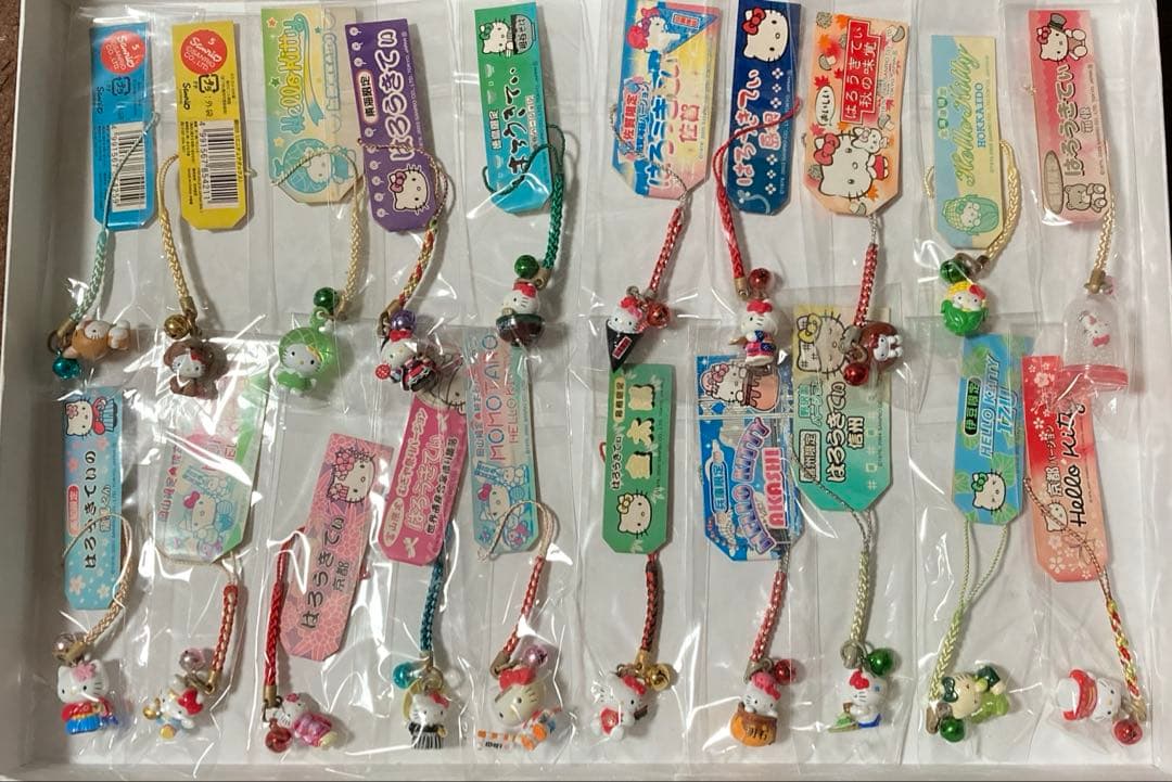 キティ♡ご当地限定ストラップ115点‼️ 写真7枚分。✅バラ売り不可