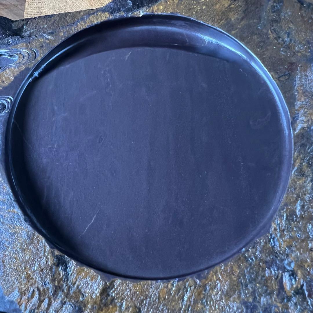 大型】端渓老坑楼閣図硯【加厚】