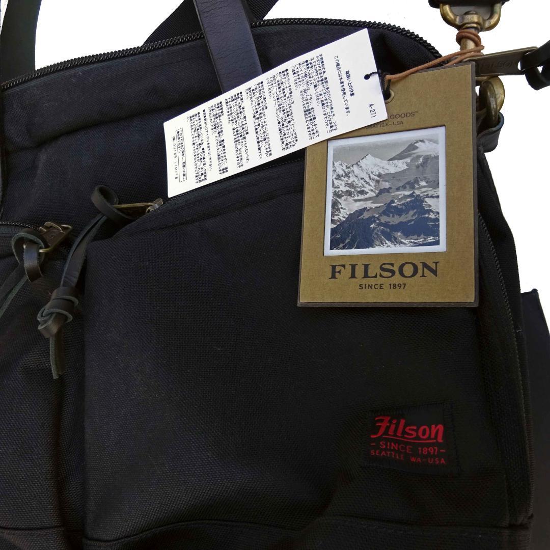 美品正規品　FILSONフィルソンDRYDEN ドライデンブリーフケース2way