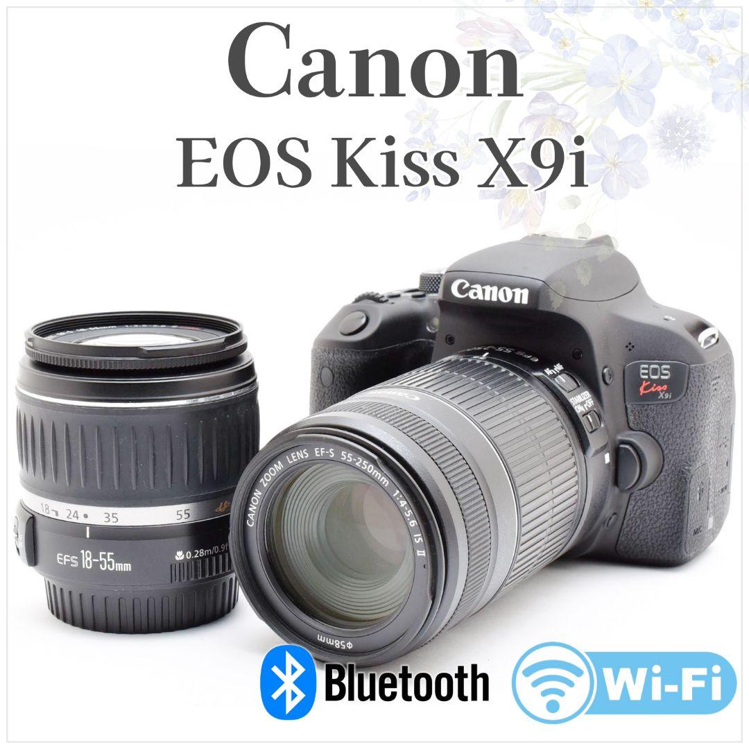 感動の一枚✨高画質✨Canon EOS KissX9i✨ダブルレンズ Wi-fi 感動の一枚✨高画質✨Canon EOS KissX9i✨ダブルレンズ Wi-fi CANON