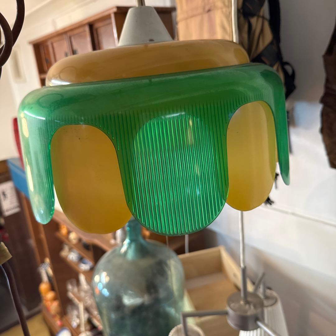 昭和レトロ ペンダントライト 当時物 レトロポップの通販はau PAY