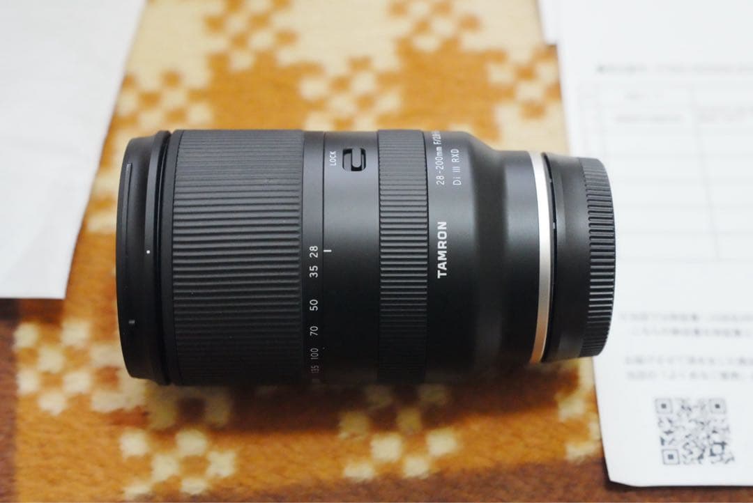 レンズ(ズーム) TAMRON 28-200mm F/2.8-5.6 Di III RXD