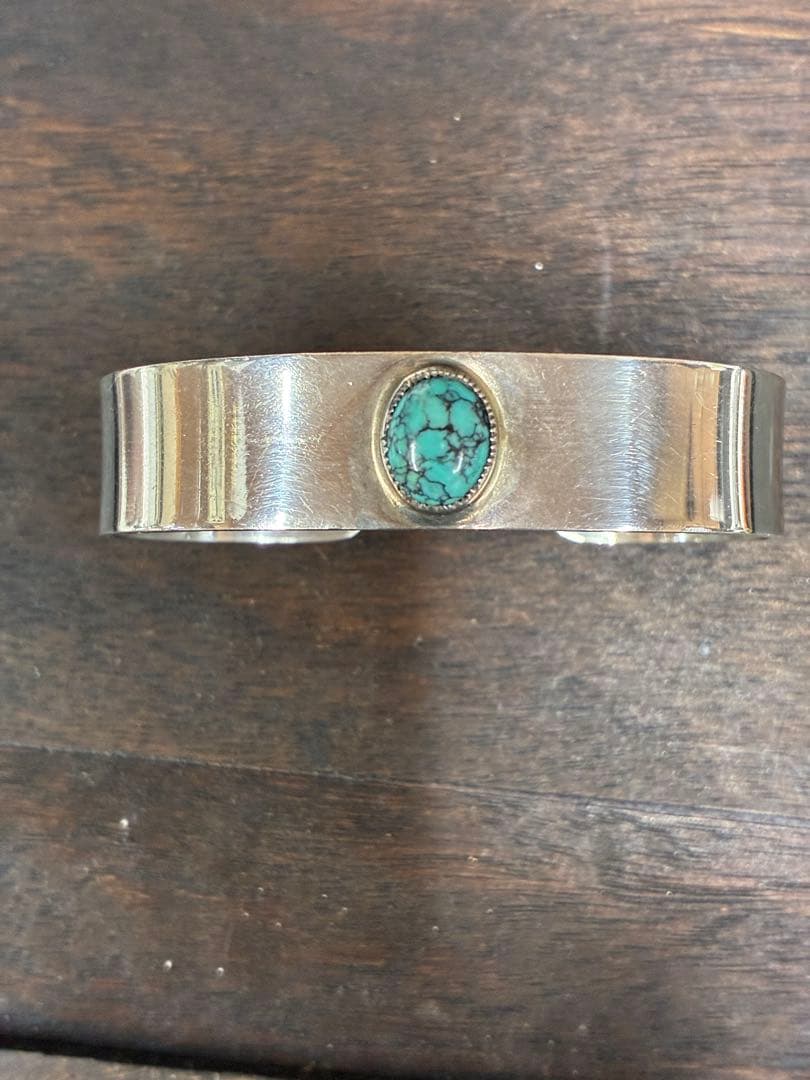 MIYAO MADE ターコイズ シルバーバングル　ホイールワークス