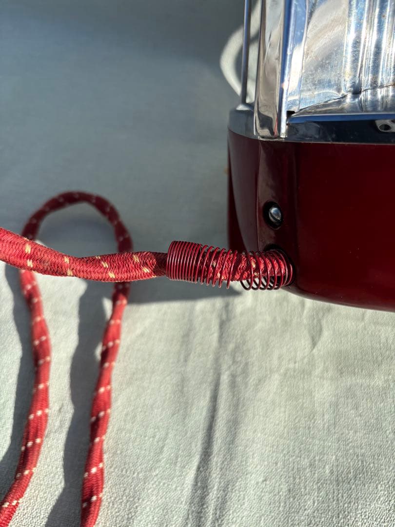 ナショナルの可愛いレトロな三角パネル電気ストーブ 作動品 NATIONAL 希少