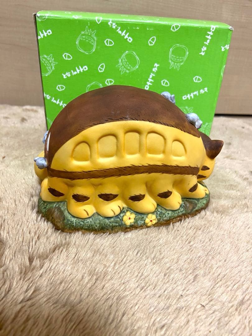 【希少/美品】セキグチ ジブリ となりのトトロ オルゴール ネコバス　箱、タグ付