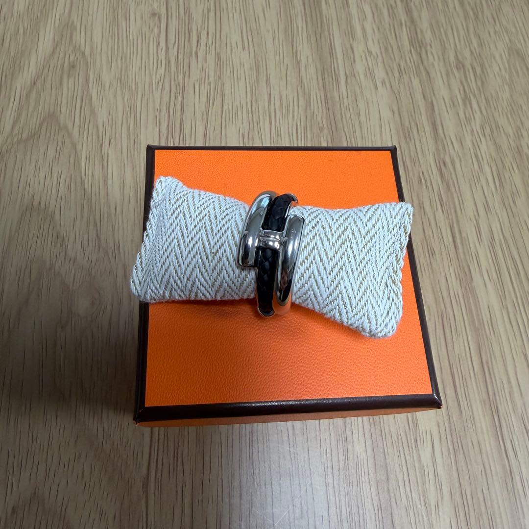 HERMES エルメス　リング 《トゥルニ》 トレッセ　サイズ60