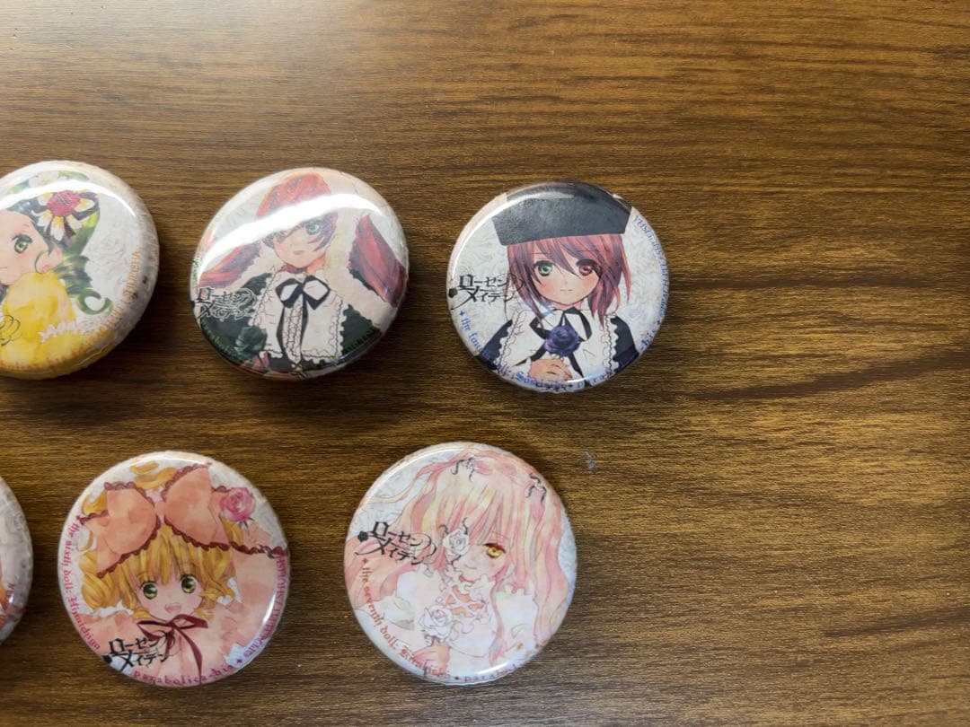 ローゼンメイデン 缶バッジ