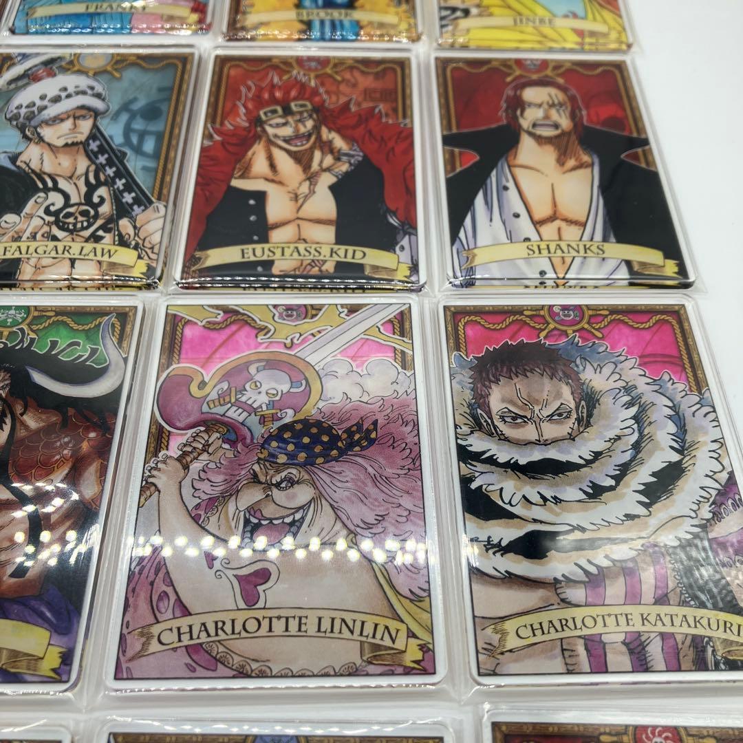 ワンピース ステータスカードコレクション第1、2弾コンプリートセット