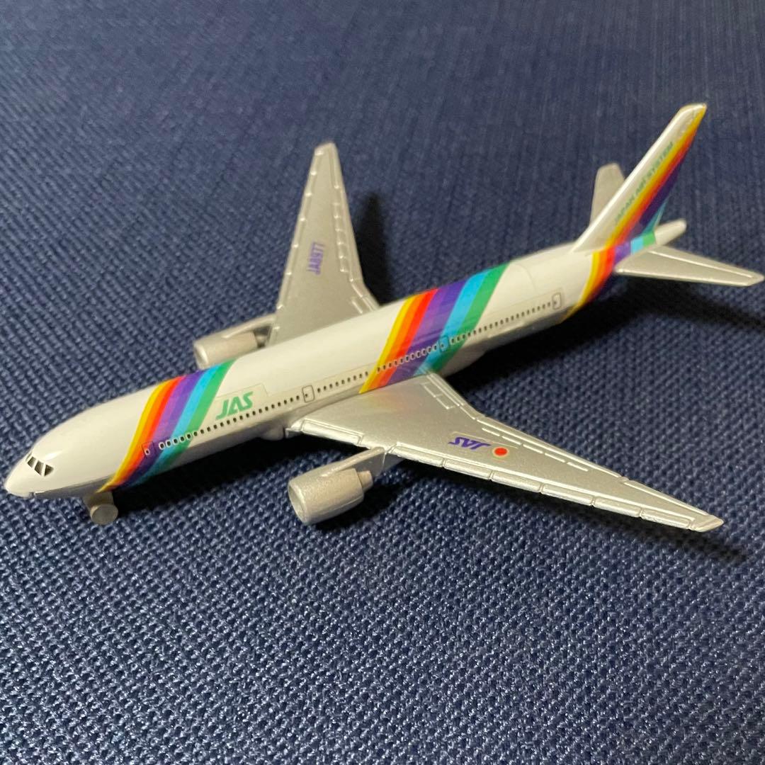 JAS レインボーセブン 777 ちびっ子空港セット ダイキャスト