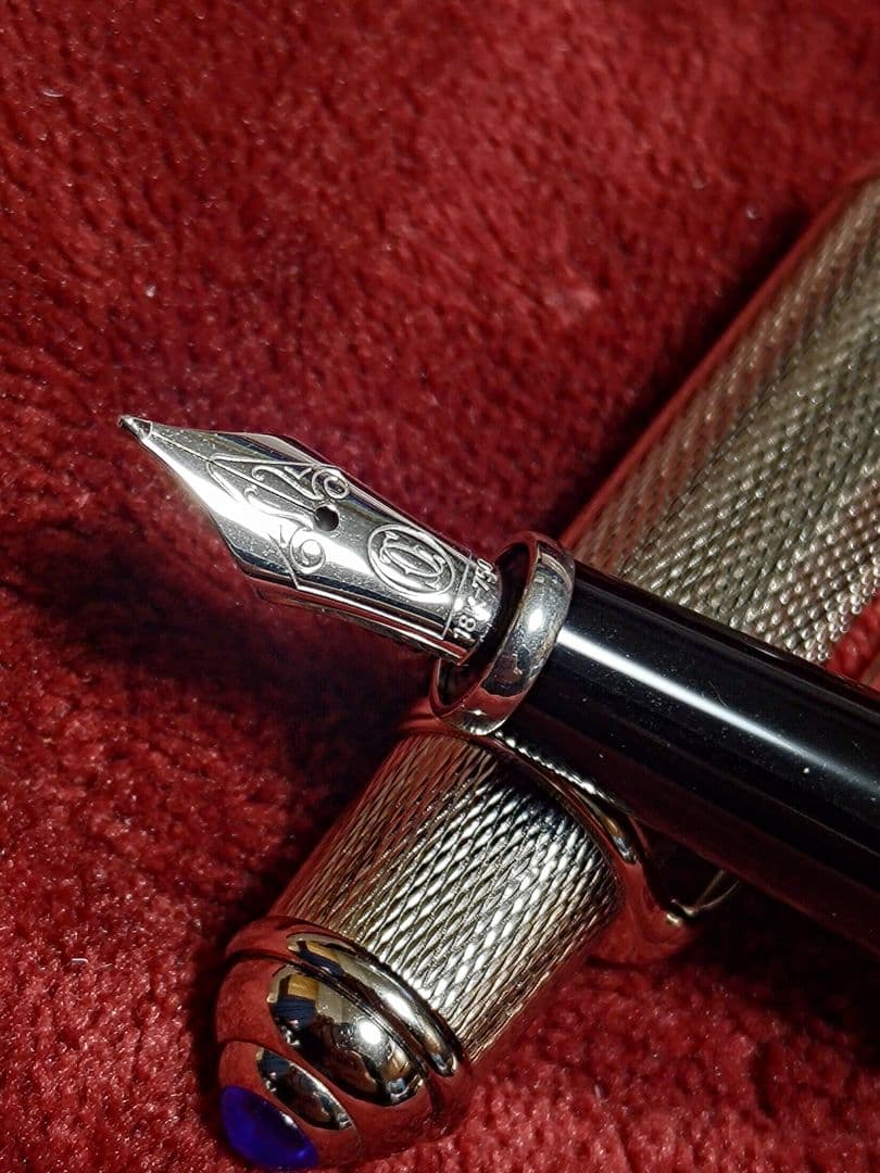 Cartier シルバー万年筆 ディアボロ 極美品